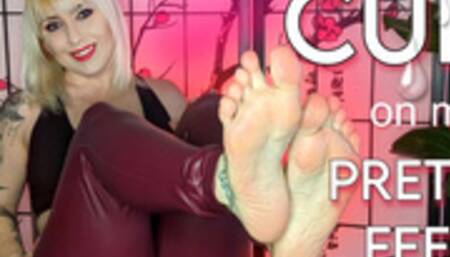 Cum On My Pretty Feet