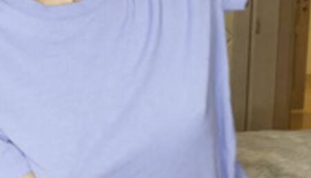 Cumming hard at home