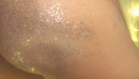 I covered my ass in glitter!