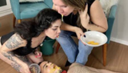 The right way to feed the pig - The filthiest punishment ever done to a slave (MP4-HD 1080p)