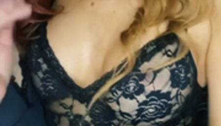 POV JOI with spicy redheads