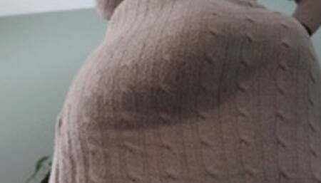 2-15-23 Sweater clench pov1