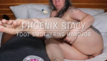 Foot Smother Handjob