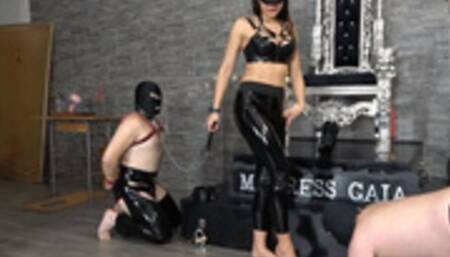 MISTRESS GAIA - BI FOOT HUMILIATION - HD