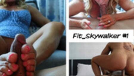 Femdom exploits Foot Fetish and his cock!!!