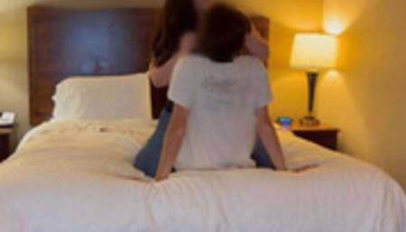 Burying His Face in My Cleavage