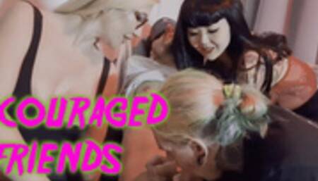 Bored Girlfriends Encouraged Bi Friends @mazmorbidfetish