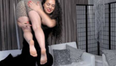 Bailey Paige & Goddess Marcy: Bullied and Humiliated with Wedgies by Amazon Goddess - mp4 hd