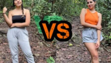 Pantsing vs wedgie in forest