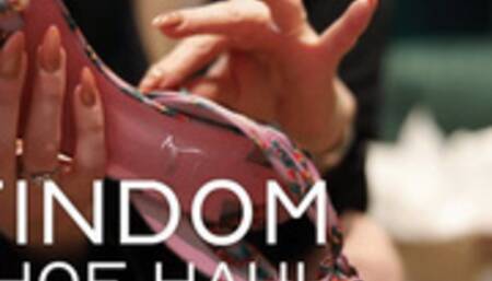 Findom Shoe Haul - Designer High Heel Shopping Spree with Finsub