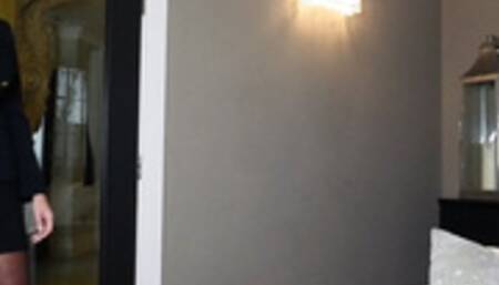 Step Mom Angry after catching Step Son at home