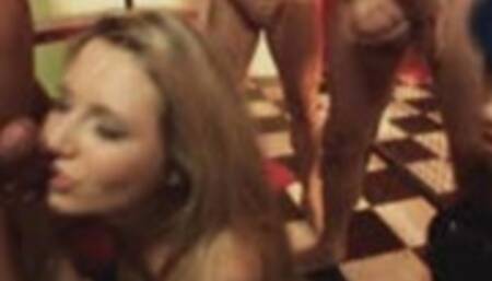 Cherry And Sabrina Orgy Double Penetration Cum Swap Facial! (wmv)