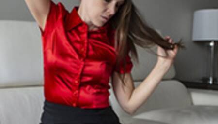 Foot Seduction from the Boss featuring Rachel Adams - 720 HD MP4