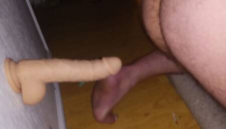 Dildo ass selfuck