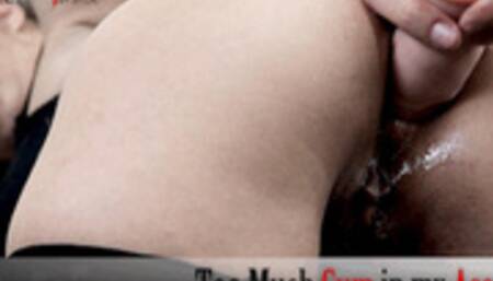 Too Much Cum in my Asshole (SD, mobile version) - Dildo Ass Fucking and lots of Fake Anal Creampies!