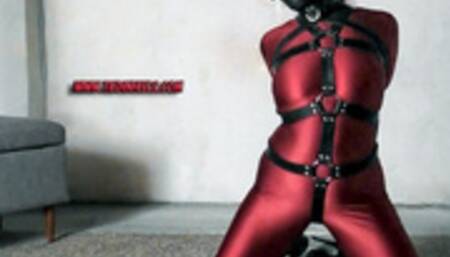 Whitney Morgan Leather, Rope and SuperArch High Heels! HD-avi