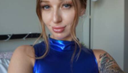 706 Stroke to Me in Shiny Latex