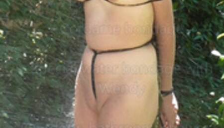 Special water bondage with Wendy