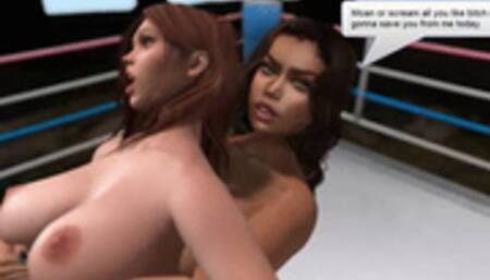 FEMALE WRESTLING: Grace fights Nicole for money PART 2 LOW MP4