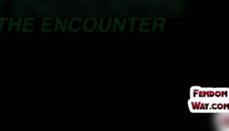 Nympho femina loves seduces trapped male with her pussy