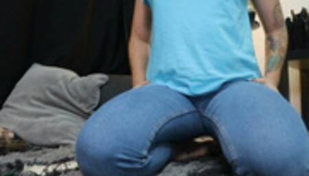 Jeans and Feet tease