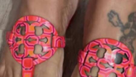 Ms Heels Plump Toes & Thick Soles Below