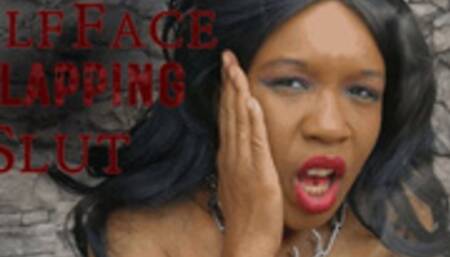 Self Face Slapping Slut - SUBMISSIVE SLUT DIRTY TALK FACE SLAPPING IN 1080