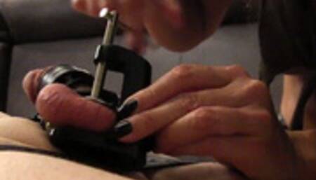 Gag on My foot while I CBT