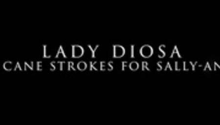 72 cane strokes for naughty Sally-Ann