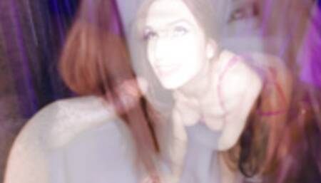 Anal training session with April Snow