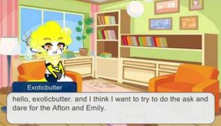 Put down a comment for ask and dare