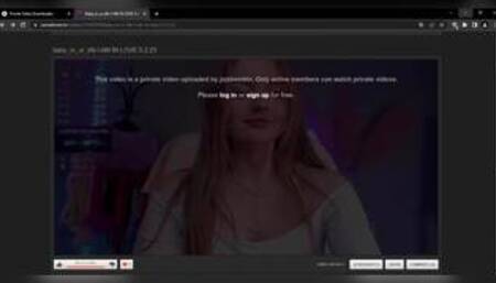 How to download camwhores.tv private videos by URL