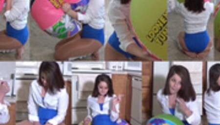 Abby Looney Tune Beach Ball Combo HD MP4