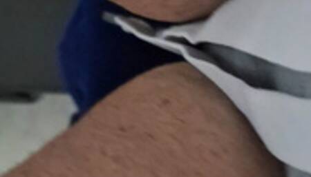 UP CLOSE BIG FRECKLED THIGHS ROWING