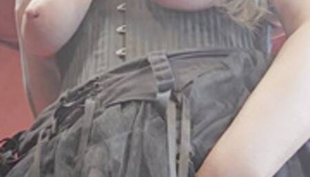 Goth Girlfriend has multiple orgasms and cums hard