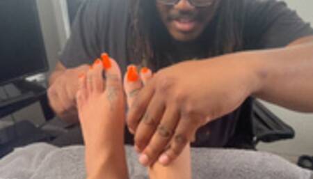 “My Man Does My Pedi”
