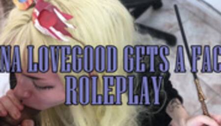 Luna Lovegood gets a Facial COSPLAY