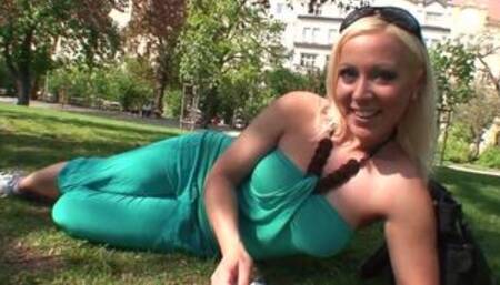Innocent Czech Girl at Park is Seduced for Fuck