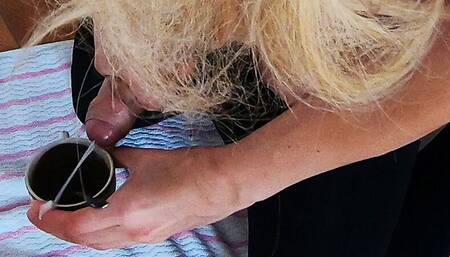 Do You Want Coffee? Let Me Cum on It