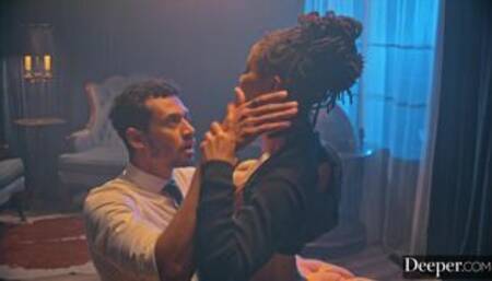 Deeper. Burlesque dancer Kira gets creampied at afterparty