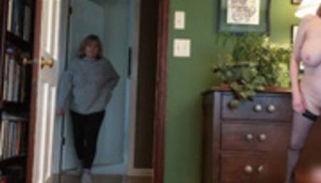 Sexy GILF is a model