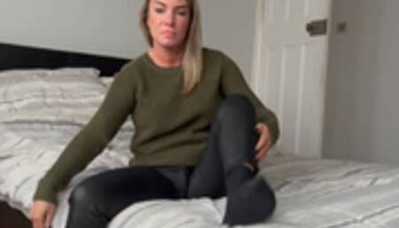 You only wank when I'm home! Orgasm denial