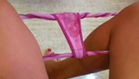 Licking cum out of my panties is as close as you will get - Mistress Amber Leigh & Slug - MP4 Clip