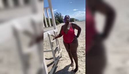 A Day at the Beach With Biggbodyenzz
