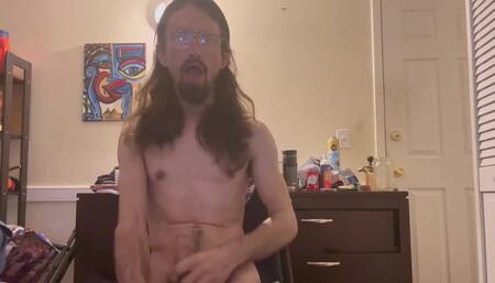 I Love Covering My Cock in Cum After Shooting