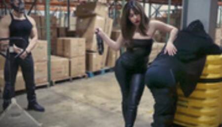 Warehoue Part 3 (Sadistic Belt Spanking)