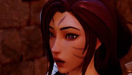 League of Legends - KDA Kai'sa Serving Cocks For Multiple Cumshots & Creampies Part 1