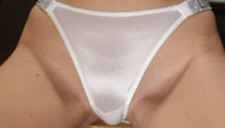 He licked my shiny panties (HD)