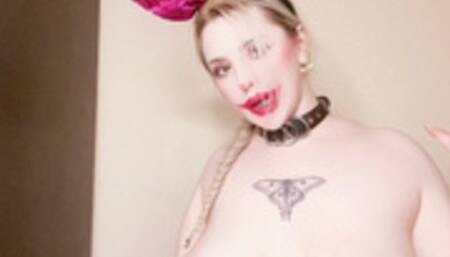 SUB SLUT AHEGAO SELF DEGRATING BUBBLE GUM FUN