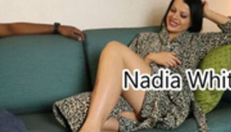 Reuniting with Nadia's feet